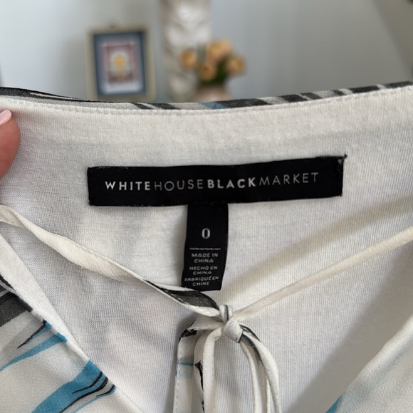 White House Black Market Bamboo Dress, 0 - Picture 5 of 6